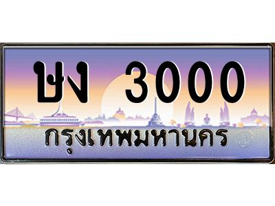 ษง 3000 แอลป้ายทะเบียนรถ ษง 3000 เลขประมูล ทะเบียนสวย ษง 3000 ผลรวมดี 9